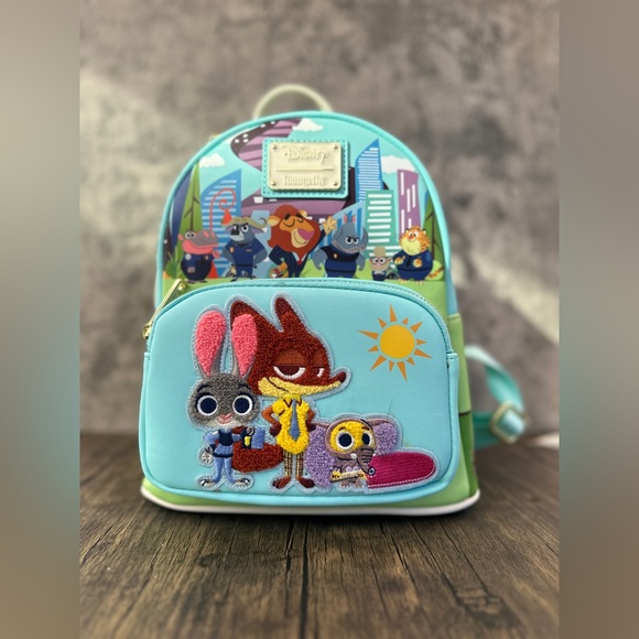 Loungefly Bags Loungefly Disney Zootopia Chibi Characters Mini